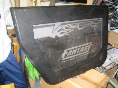 and the old lower door panels custom made by me using real carbon fiber