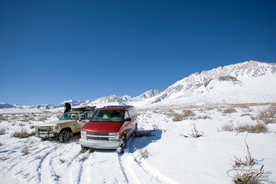 note the Land Cruiser had to chain up all 4 to follow me :muhaha: