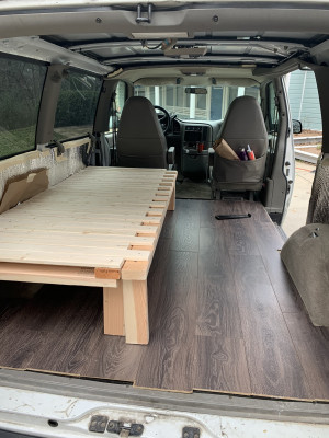 Flooring and bed