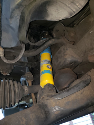 AWD front shock and possible helper coil spring