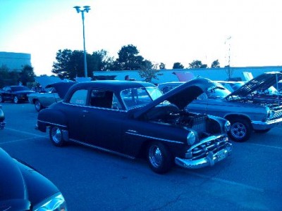 Liked this chevy. Then again I have a thing for cars in matte black too. Just something about it. He said he got real primer, I thought it was the Blitz Black at first.